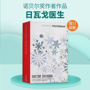 英文版 英语书籍 Zhivago Boris Pasternak 帕斯捷尔纳克 Doctor 诺贝尔奖作者作品 进口原版 日瓦戈医生 文学名著 英文原版