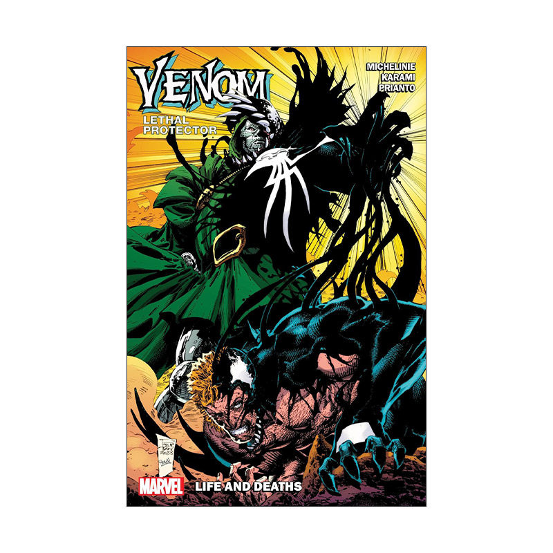 英文原版 Venom Lethal Protector Life and Deaths 毒液 致命守护者 生命与死亡 漫威漫画 David Michelinie 进口英语原版书籍