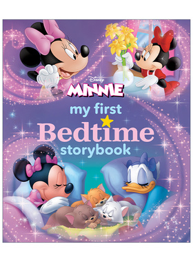 英文原版 My First Minnie Mouse Bedtime Storybook 迪士尼睡前故事系列 米妮老鼠六个故事合集 精装 英文版 进口英语原版书籍