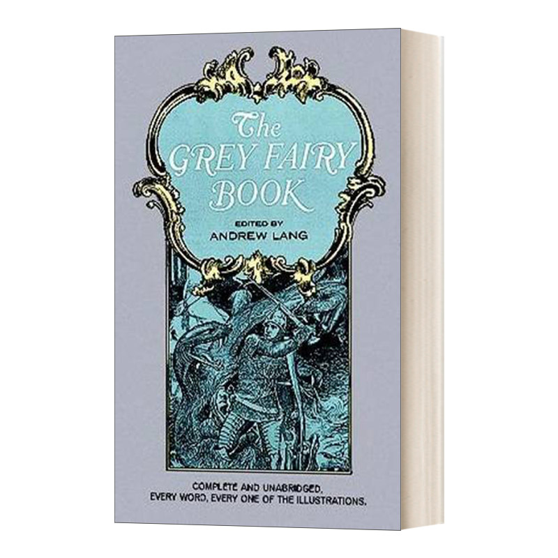 英文原版 The Grey Fairy Book 朗格灰色童话 安德鲁 朗格 Andrew Lang 英文版 进口英语原版书籍儿童全英语书