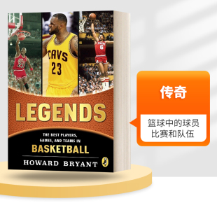 比赛和队伍 书籍 Legends 进口英语原版 儿童故事阅读章节书 英文版 球员 篮球中 传奇 绘本 英文原版
