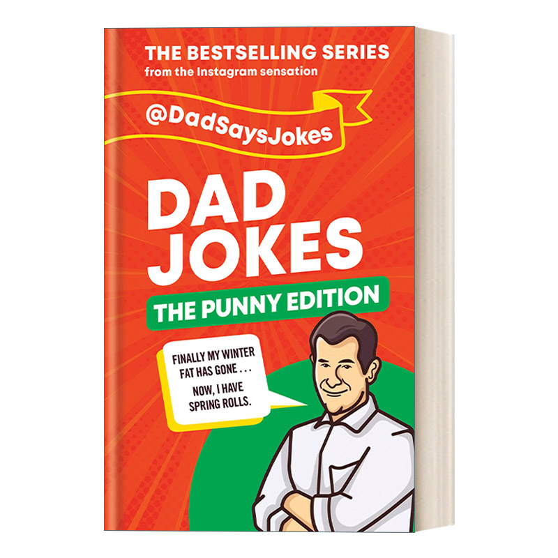 英文原版 Dad Jokes The Punny Edition 爸爸的笑话 双关版 精装 英文版 进口英语原版书籍