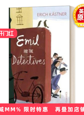 英文原版 Emil and the Detectives 埃米尔和侦探们 儿童经典 英文版 进口英语原版书籍