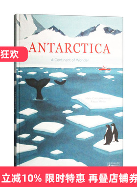 英文原版 Antarctica  A Continent of Wonder 南极洲 奇迹大陆 精装 英文版 进口英语原版书籍