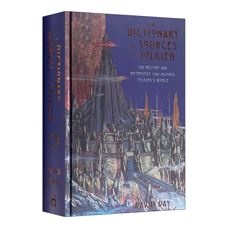 英文原版 精装小说 A Dictionary of Sources of Tolkien 托尔金来源词典 英文版 进口英语原版书籍