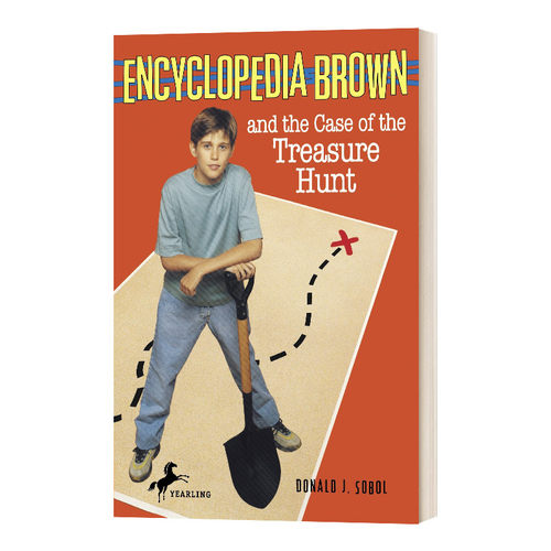 英文原版 Encyclopedia Brown And the Case of the Treasure Hunt 百科全书小布朗 寻宝案 英文版 进口英语原版书籍儿童全英语书