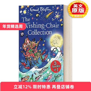 英文原版 The Wishing-Chair Collection Books 1-3 飞天魔椅历险记1-3合集 英文版 进口英语原版书籍