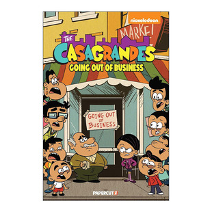 Business The Out 英文原版 喧闹一家亲外传5 进口英语原版 英文版 Casagrandes 书籍 Going 儿童全彩幽默漫画