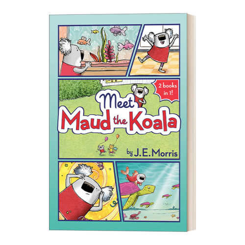 英文原版 Meet Maud the Koala Bks 1-2 考拉默尔德2个故事合辑 全彩漫画绘本书 心理成长情绪情感小学生课外读物 J. E. Morris