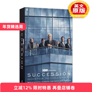英文原版 Succession Season Four 继承之战第四季 电视剧本 HBO热门商战美剧 英文版 进口英语原版书籍
