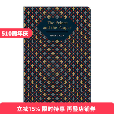 英文原版 The Prince and The Pauper 王子与贫儿 浮雕封面高颜值装帧设计 精装 Chiltern Classic 马克·吐温 进口英语原版书籍