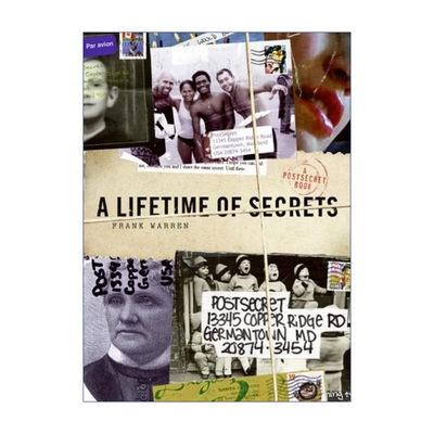 英文原版 A Lifetime of Secrets 生命的秘密 精装 邮寄秘密系列 Frank Warren 英文版 进口英语原版书籍