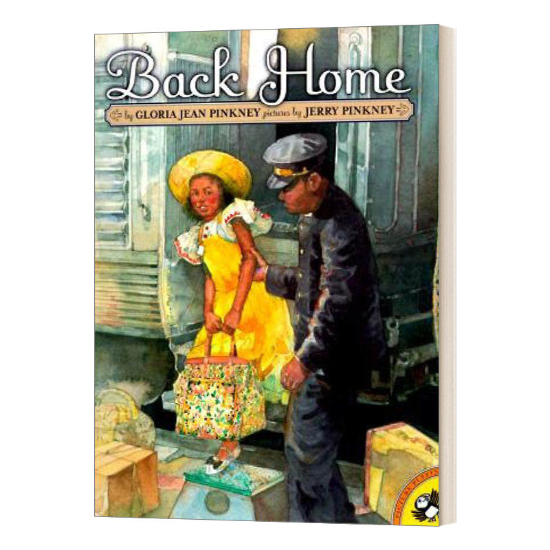 英文原版 back home picture books 回家 儿童图画书 英文版 进口英语