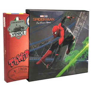 蜘蛛侠2 From the Home The 精装 Man 英语书籍 英文版 进口原版 英文原版 Spider Far Art Movie 电影艺术设定集画册 英雄远征