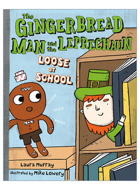英文原版 The Gingerbread Man and the Leprechaun Loose at School The Gingerbread Man Is Loose 姜饼人与魔法精灵逃出学校