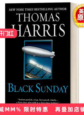 英文原版 Black Sunday 黑色星期天 惊悚悬疑间谍小说 Thomas Harris 英文版 进口英语原版书籍