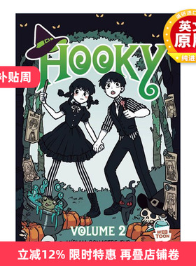 英文原版 Hooky Volume 2 双胞胎兄妹的奇幻冒险2 全彩漫画 英文版 进口英语原版书籍