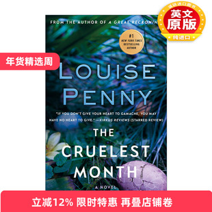 英文原版 The Cruelest Month A Chief Inspector Gamache Novel 凶屋的诅咒 露易丝佩妮 伽马什探长系列3 英文版进口英语原版书籍