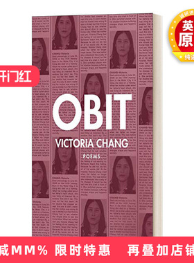 英文原版 Obit 讣告 英文版 进口英语原版书籍