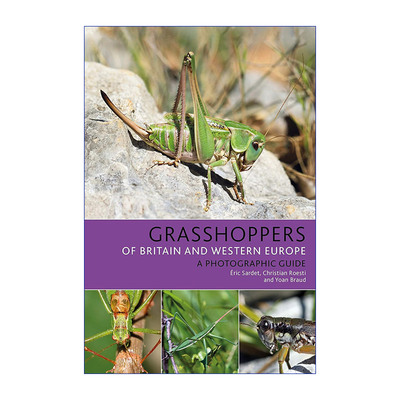 英文原版 Grasshoppers of Britain and Western Europe 英国西欧蚂蚱野外图鉴 英文版 进口英语原版书籍