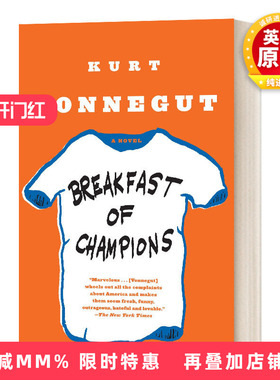 英文原版小说 Breakfast of Champions 冠军早餐 库尔特·冯内古特 英文版 进口英语原版书籍