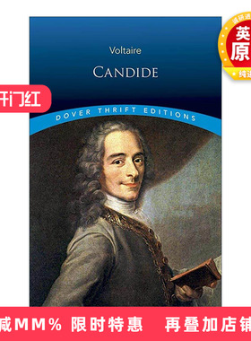 英文原版 Candide 老实人 伏尔泰 Dover Thrift Editions 英文版 进口英语原版书籍