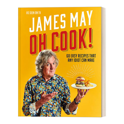 Oh Cook 60 Easy Recipes That Any Idiot Can Make 英文原版 60道简易菜谱 傻瓜也能学会 精装 英文版 进口英语原版书籍