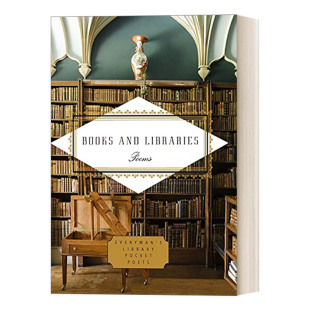 Everyman精装 Poems Libraries 英文原版 收藏版 进口英语原版 Books 英文版 about 书籍 and 口袋诗歌系列 爱书人诗歌集