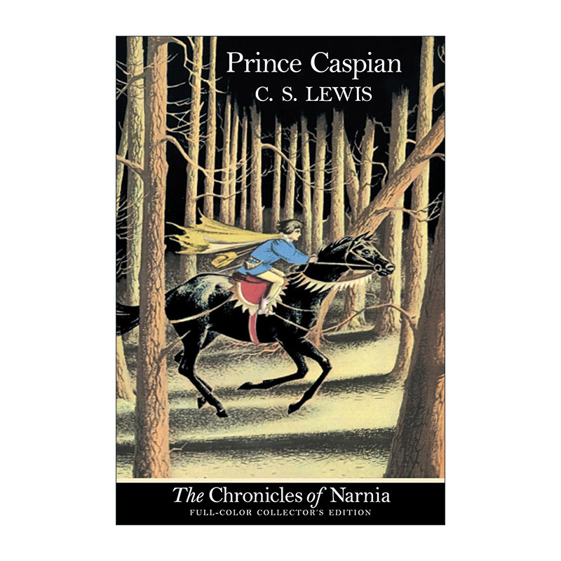 英文原版 Prince Caspian 纳尼亚传奇4 凯斯宾王子 全彩版 英文版 进口英语原版书籍