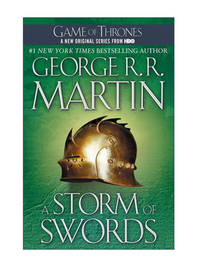英文原版 A Storm of Swords A Song of Ice and Fire  Book 3 冰与火之歌3 冰雨的风暴 英文版 进口英语原版书籍