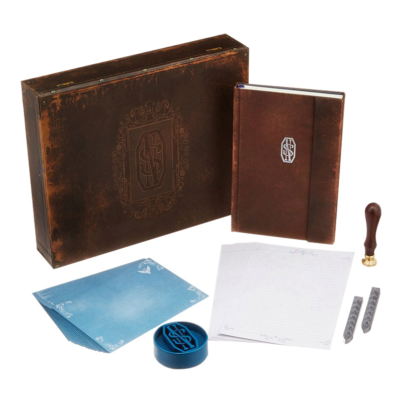 英文原版 精装小说 Newt Scamander Deluxe Stationery Set 神奇动物在哪里火漆印章文具套装 英文版 进口英语原版书籍