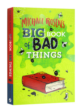 英文原版 Michael Rosen's Big Book of Bad Things 迈克尔罗森的大坏书 英文版 进口英语原版书籍儿童全英语书