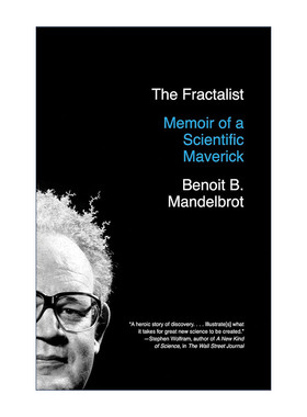 英文原版 The Fractalist 分形几何之父Benoit B. Mandelbrot传记 一个科学特立独行者的回忆录 英文版 进口英语原版书籍