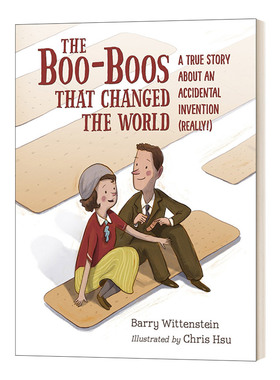 英文原版 The Boo-Boos That Changed the World 创口贴 关于发明的小故事 急救知识绘本 精装 英文版 进口英语原版书籍
