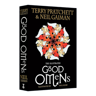 英文版 书籍 The Omens 好兆头 Good 小说 Illustrated 进口英语原版 英文原版 插图插画版 精装