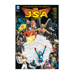 Geoff JSA 卷三 英文原版 Johns 进口英语原版 Vol.3 英文版 Omnibus 书籍 JSA精选集 精装 DC漫画