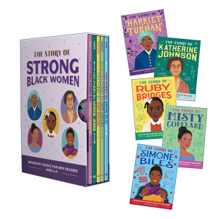 英文原版 The Story of Strong Black Women 5 Book Box Set 儿童初学历史系列 黑人女性5册盒装 含哈丽特塔布曼 凯瑟琳约翰逊