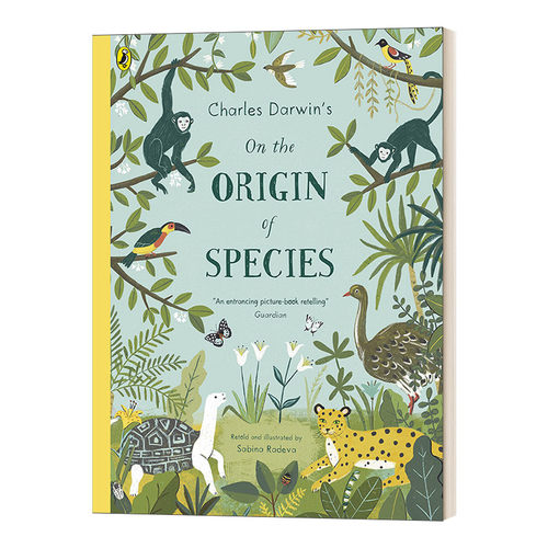 英文原版 On The Origin of Species 物种起源 儿童科普百科 英文版 进口英语原版书籍