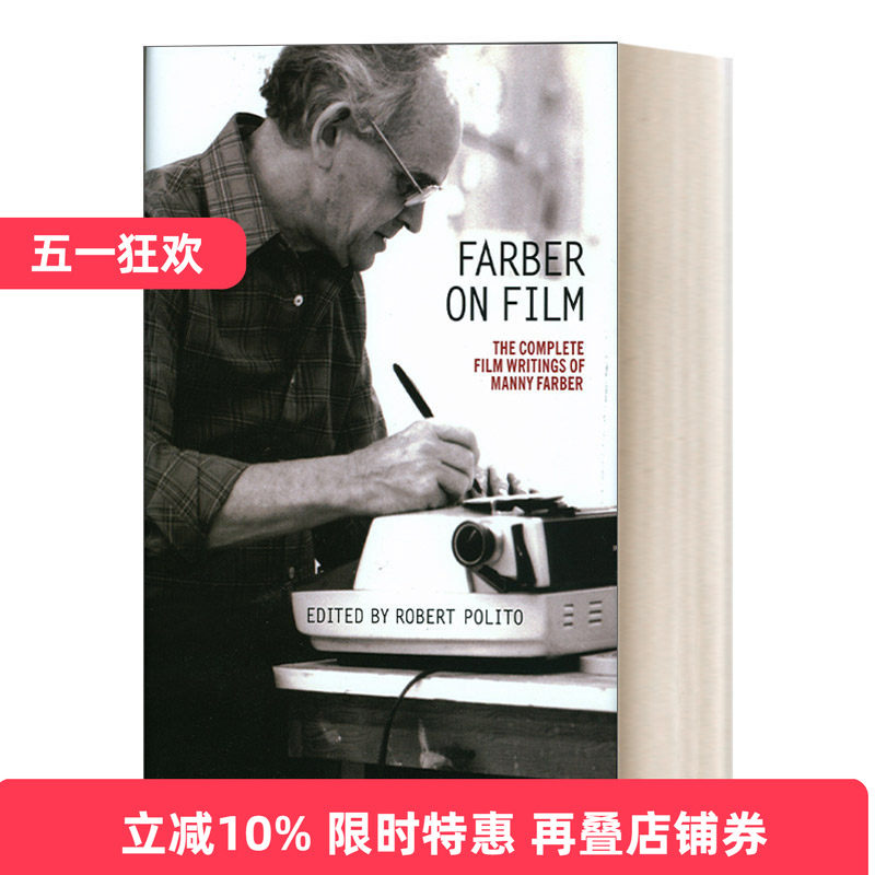 英文原版 Farber on Film a LOA Special Publication 曼尼·法伯关于电影的文集 美国文库 Manny Farber 英文版 进口英语原版书籍