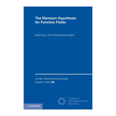 英文原版函数域上的黎曼猜想