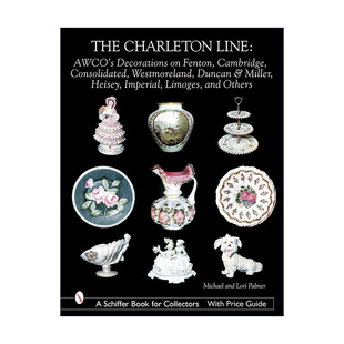 英文原版 The Charleton Line 查尔顿手绘系列指南 芬顿 威斯特摩兰 玻璃 瓷器装饰收藏 精装全彩图册 英文版 进口英语原版书籍
