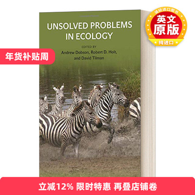 英文原版 Unsolved Problems in Ecology 生态学未解决的问题 英文版 进口英语原版书籍