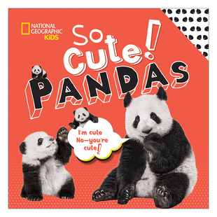 Pandas 书籍 进口英语原版 精装 Cute Crispin 熊猫 太可爱了 英文版 英文原版 美国国家地理系列 Boyer 儿童启蒙认知科普绘本