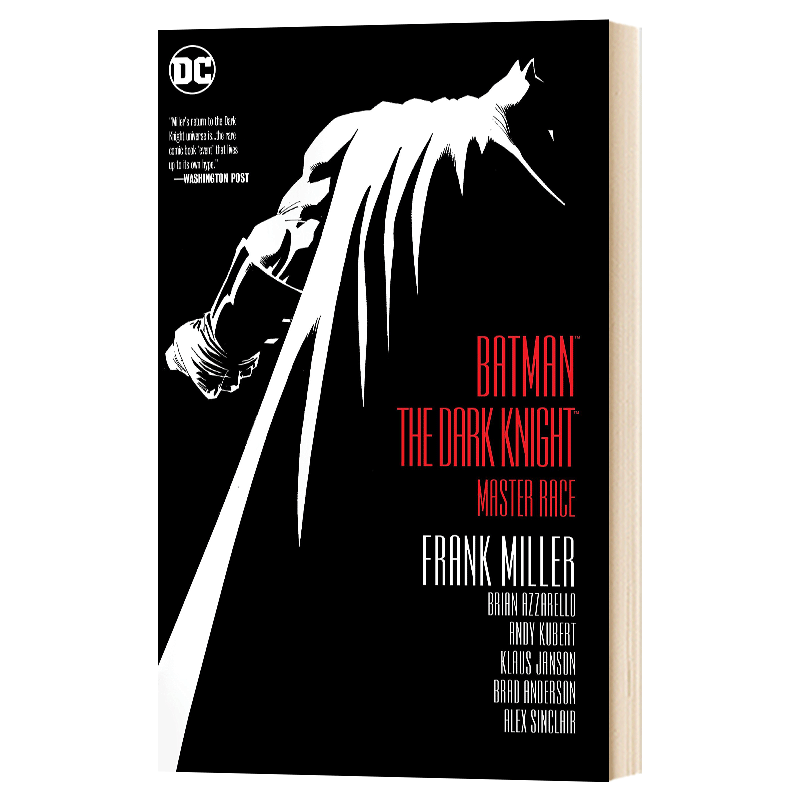 英文原版 精装 Batman: The Dark Knight: Master Race 蝙蝠侠黑暗骑士3 英文版