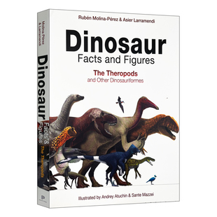 Dinosaur 进口英语原版 and 书籍 Figures 兽脚类和其他恐龙 恐龙事实和数字 英文原版 英文版 精装 Facts