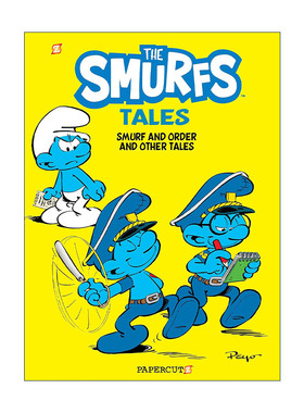 英文原版 The Smurfs Tales 6 蓝精灵故事6 图像小说 英文版 进口英语原版书籍