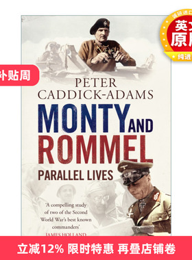 英文原版 Monty and Rommel 伯纳德·蒙哥马利与埃尔温·隆美尔 二战名人传记 英文版 进口英语原版书籍