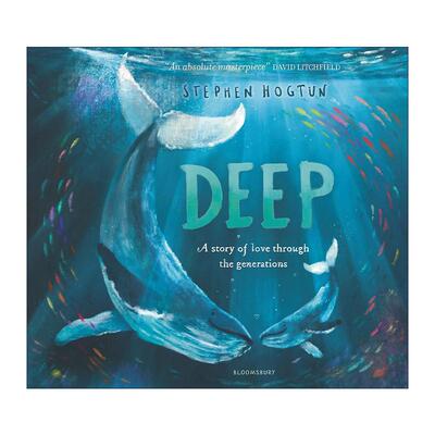英文原版 Deep 深海 Stephen Hogtun精美治愈绘本 英文版 进口英语原版书籍