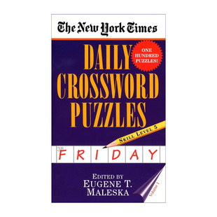 Puzzles The Daily 英文原版 纽约时报每日填字游戏 进口英语原版 York 英文版 New 书籍 Times 卷一 Crossword