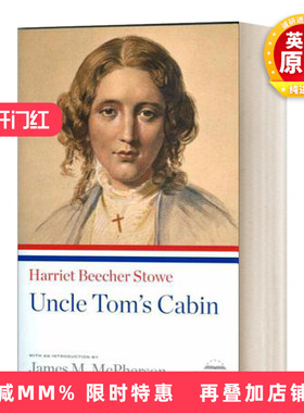 英文原版小说 Uncle Tom's Cabin 汤姆叔叔的小屋 美国图书馆 英文版 进口英语原版书籍
